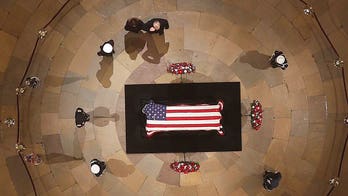 FOX NEWS FIRST: Tributes pour in as George H.W. Bush lies in state; Media use Bush to bash Trump; Border breach