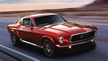 Retro-electric 1967 Ford Mustang revealed in Russia
