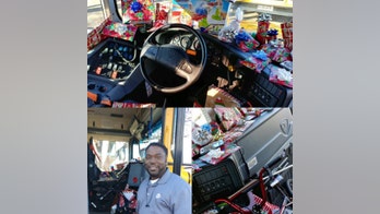 Texas school bus driver gifts holiday presents to kids on his bus: report