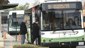 Man in wheelchair on bus refuses to move for mother and young daughter