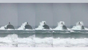 Monster waves are battering the west coast. Here's why.