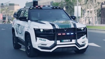 Dubai's wild new police truck can I.D. pedestrians with facial recognition tech