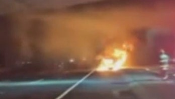 Miracle on I-80: A fiery crash and explosions, but only minor injuries