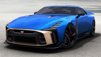 Special edition Nissan GT-R50 sports car looks like a million bucks...literally