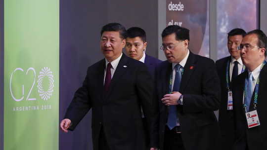 The Latest: Trump: US flags to fly at half-staff for Bush