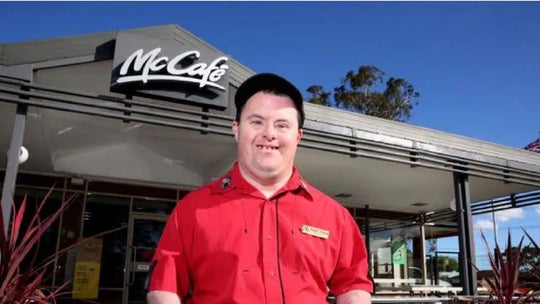 Beloved McDonald's worker in Australia retires after three decades