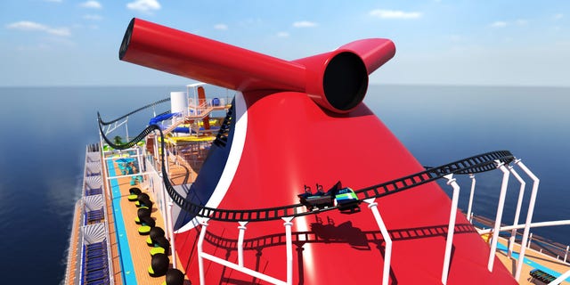 The ride, called BOLT, will launch guests around a nearly 800-foot-long track.