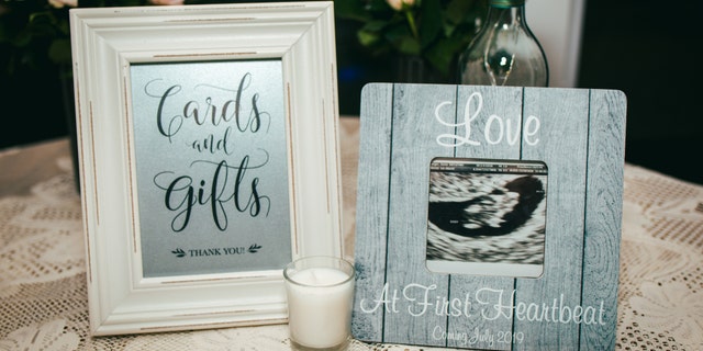 Their baby — a girl, due in July — will be named Jillian after the bride’s late sister.