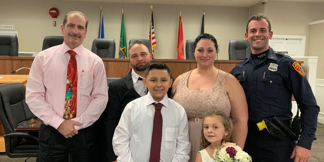 Joseph DeMichele and Feliece Terwillinger "showed their appreciation by inviting Officer Matthews to be an official witness to their marriage and to sign their marriage certificate."