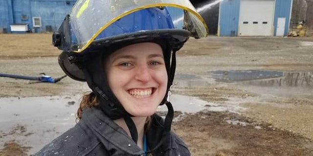 Natalie N. Dempsey, 21, was killed in a crash while responding to a fire call on Christmas Day, officials said.