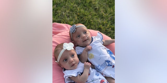 “WE are the lucky ones,” Zwick says of the joy that she and her husband were able to bring their girls home.