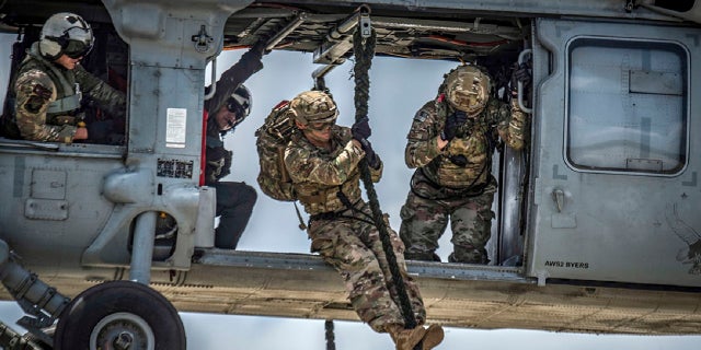 FILE: Air Force operations on Guam. A Bay Area organization sends equipment to troops overseas.