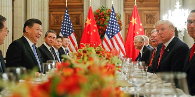 President Donald Trump meets with China's President Xi Jinping during their bilateral meeting at the G20 Summit, Saturday, Dec. 1, 2018 in Buenos Aires, Argentina. (AP Photo/Pablo Martinez Monsivais)