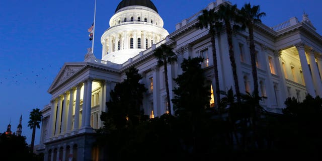 The California Statehouse is seen in Sacramento, Aug. 31, 2018. (Associated Press)