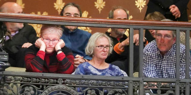   Participants sit in the gallery and listen to a special Senate sitting on Tuesday. December 4, 2018, at the Capitol in Madison, Wisconsin (Steve Apps / Wisconsin State Journal via AP) 