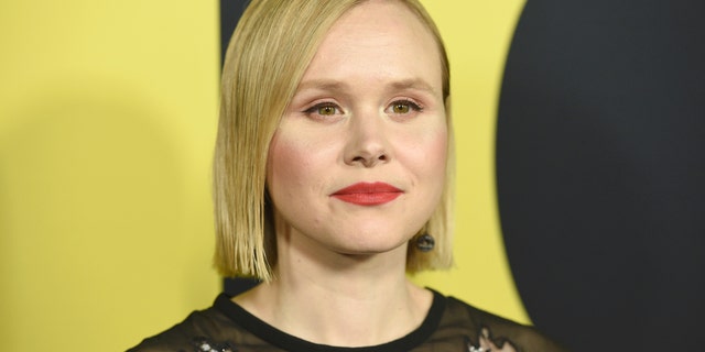 Alison Pill arrives at the world premiere of "Vice" on Tuesday, Dec. 11, 2018, at the Samuel Goldwyn Theater in Beverly Hills, Calif.