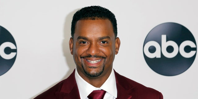 FILE - In this Aug. 7, 2018 file photo, Alfonso Ribeiro arrives at the Disney/ABC 2018 Television Critics Association Summer Press Tour in Beverly Hills, Calif. Ribeiro is suing creators of Fortnite and NBA 2K for using his famous dance as Carlton from "The Fresh Prince of Bel-Air" on the popular video games.