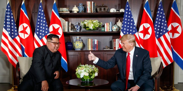 President Trump met with North Korean leader Kim Jong Un in Singapore in June.