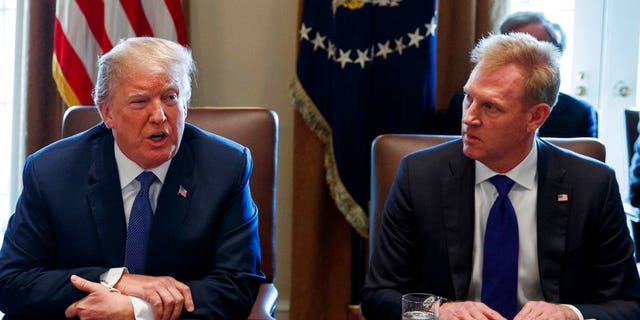 “I am pleased to announce that our very talented Deputy Secretary of Defense, Patrick Shanahan, will assume the title of Acting Secretary of Defense starting January 1, 2019,” President Trump tweeted Sunday morning. (AP Photo/Evan Vucci, File)