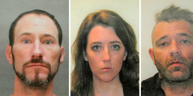 GoFundMe said it has made refunds to everyone who contributed to a campaign involving Johnny Bobbitt, left, Katelyn McClure and Mark D'Amico.