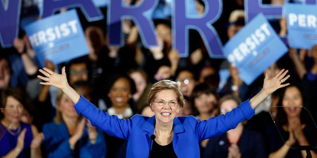 Sen. Elizabeth Warren, D-Mass., was first elected in 2012.