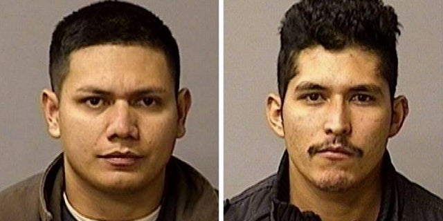 Arriaga's other brother Adrian Virgen (L), 25, and co-worker Erik Razo Quiroz, 27 were arrested after officials said they had attempted to mislead investigators in an effort to protect the suspect.