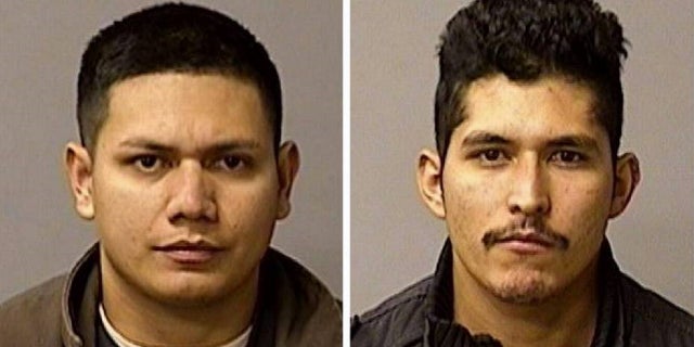 Arriaga's other brother Adrian Virgen (L), 25, and co-worker Erik Razo Quiroz, 27 were arrested after officials said they had attempted to mislead investigators in an effort to protect the suspect.