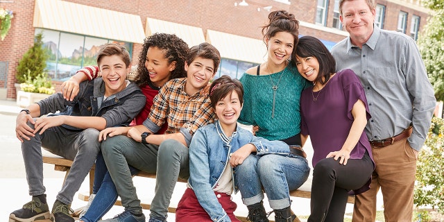 "Andi Mack," star Stoney Westmoreland (right) was arrested and fired from his recurring role on the show. In a statement, Disney said that the many underage cast members played a factor in his removal.