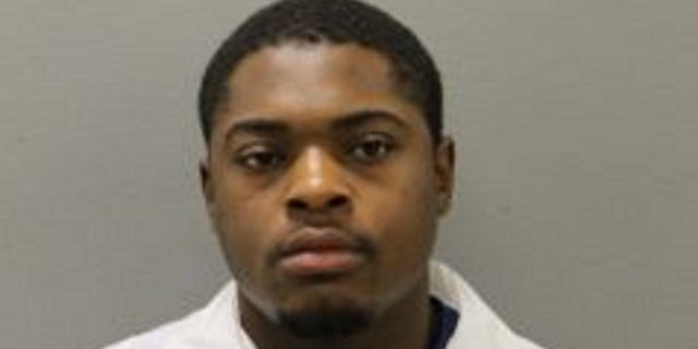 Edward R. Brown, 24, was charged on Wednesday with reckless discharge of a weapon and aggravated unlawful use of a weapon, reports said.