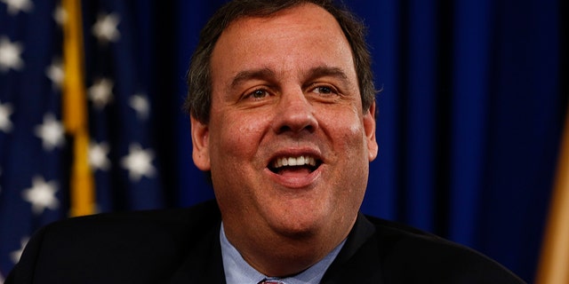 Chris Christie, the former Republican governor of New Jersey, and President Trump reportedly discussed the open chief of staff job at a face-to-face meeting in Washington on Thursday. (Getty Images)