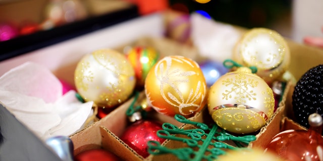 Getting your Christmas decorations out already? Make sure they're securely fastened if you're putting them up outside — watch what happened on one busy London street this week.