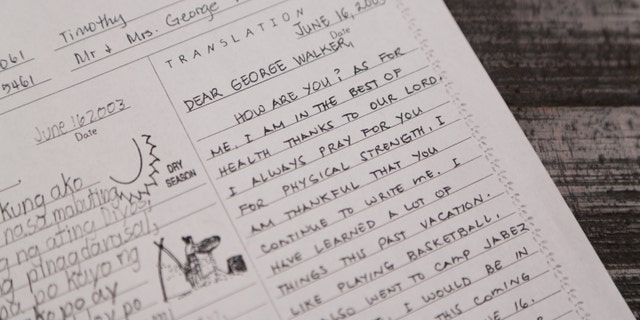 In 2003, Timothy told former President George H.W. Bush that he was parying for his "physical strength." He also told him he liked to play basketball.