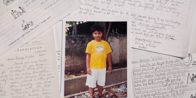 For several years, former President George H.W. Bush sponsored a young boy in the Philippines, often writing him letters and sending gifts.