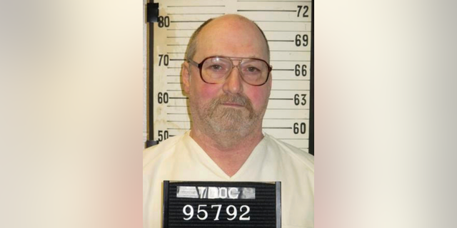 This undated photo provided by the Tennessee Department of Correction shows death row inmate David Earl Miller in Nashville, Tenn. Miller, 61, has been moved to the state’s death watch ahead of his scheduled execution Thursday, Dec. 2018. Miller, who has been on death row for 36 years, was sentenced to death for the 1981 murder of 23-year-old Lee Standifer in Knoxville. (Tennessee Department of Correction via AP)