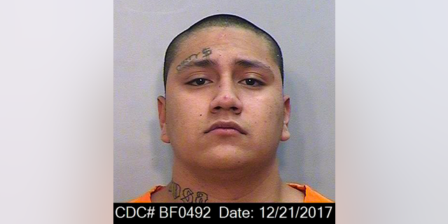 This Dec. 21, 2017 photo provided by the California Department of Corrections and Rehabilitation (CDCR) shows Shalom Mendoza. Authorities in Northern California are searching for Mendoza who escaped from San Quentin State Prison overnight and pulled off a carjacking. (California Department of Corrections and Rehabilitation via AP)
