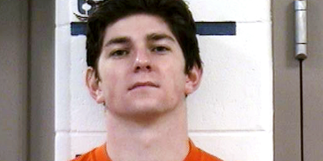 This Wednesday, Dec. 26, 2018, booking photo released by the Merrimack County Department of Corrections shows Owen Labrie, who reported to the jail to serve the remaining 10 months of his jail sentence. Labrie, of Tunbridge, Vt., was convicted in 2015 of assaulting a freshman the previous year as part of a game of sexual conquest at St. Paul's School in Concord. He also was convicted of using a computer to lure an underage student for sex, requiring him to register as a sex offender. (Merrimack County Department of Corrections via AP)