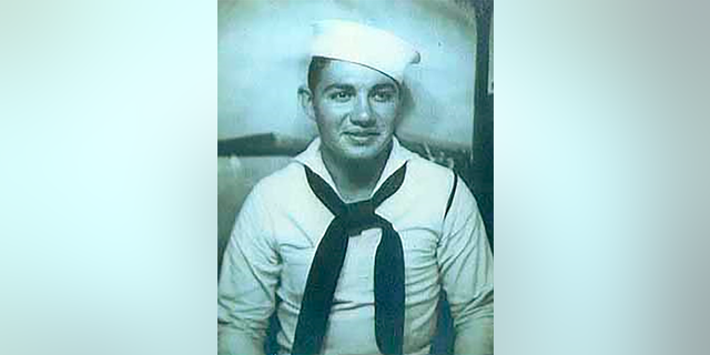 This photo provided by the Defense POW/MIA Accounting Agency shows Navy Seaman 2nd Class Charles C. Gomez, Jr., 19, of Slidell, Louisiana, killed during World War II, and was accounted for on Sept. 19, 2018. On Dec. 7, 1941, Gomez was assigned to the battleship USS Oklahoma, which was moored at Ford Island, Pearl Harbor, when the ship was attacked by Japanese aircraft. The USS Oklahoma sustained multiple torpedo hits, which caused it to quickly capsize. The attack on the ship resulted in the deaths of 429 crewmen, including Gomez. (Defense POW/MIA Accounting Agency via AP)