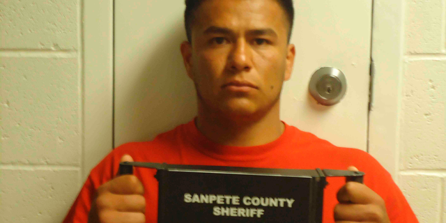 This undated photo provided by the Sanpete County Jail in Manti, Utah, shows Ruben Hernandez. Hernandez, accused of sexually assaulting a woman while he was working at a wildfire base camp in Utah, pleaded guilty to misdemeanor sexual battery. (Sanpete County Jail via AP)