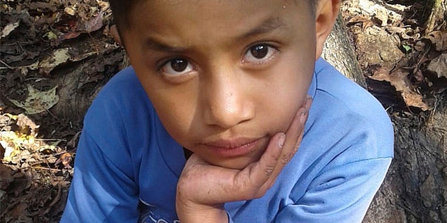 FILE - This Dec, 12, 2018, photo provided by Catarina Gomez on Thursday, Dec. 27, 2018, shows her stepbrother Felipe Gomez Alonzo, 8, near her home in Yalambojoch, Guatemala. The 8-year-old boy died in U.S. custody at a New Mexico hospital on Christmas Eve after suffering a cough, vomiting and fever, authorities said. The cause is under investigation. (Catarina Gomez via AP, File)