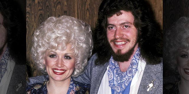 Dolly Parton and late brother Floyd Parton are pictured on January 15, 1981.