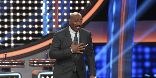 Harvey has been hosting "Family Feud" since 2010 and "Celebrity Family Feud" since 2015.