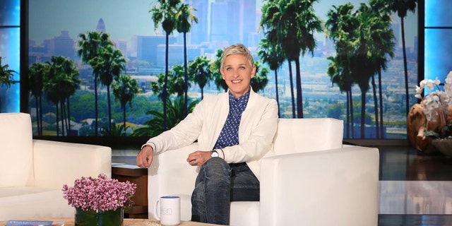 Ellen DeGeneres on the set of 'The Ellen DeGeneres Show.' The show is currently under internal investigation. 