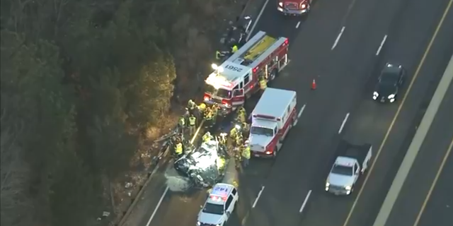 Four people were killed after their vehicle collided with a tractor-trailer.