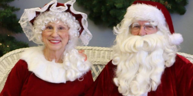 Gene and his wife, Darlene, Hanson dress up as Mr. and Mrs. Claus every year for an event in their town and visit the nursing home.