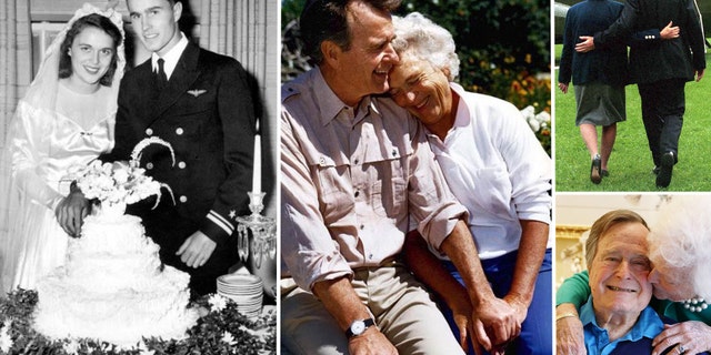 The love story between George and Barbara Bush began in 1941, when the two attended at a Christmas dance. 