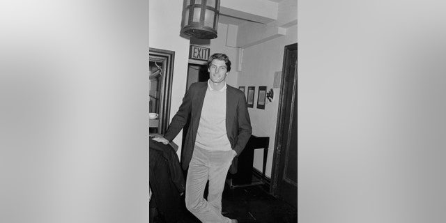 Christopher Reeve posing for shot; circa 1970.