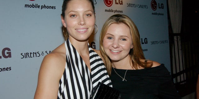 Beverley Mitchell said Jessica Biel helped her get through her miscarriage earlier this year.