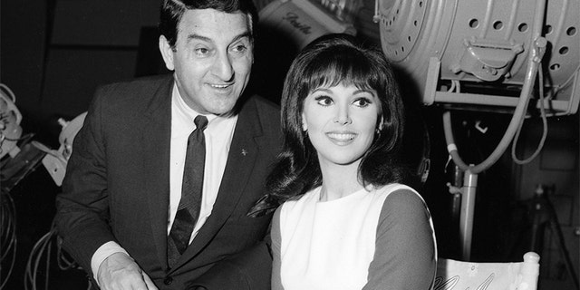 Danny Thomas with his daughter Marlo Thomas. — Getty