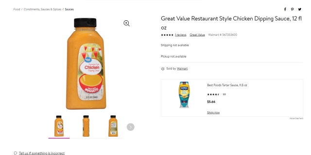 Walmart’s Great Value brand of chicken dipping sauce has drawn stark comparisons to Chick-fil-A’s classic sauce.