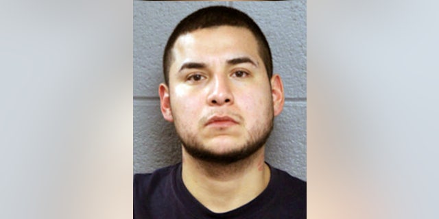 Javier Paredes was charged with retail theft, false reporting and disorderly conduct after police said his claim he'd been stabbed was bogus.